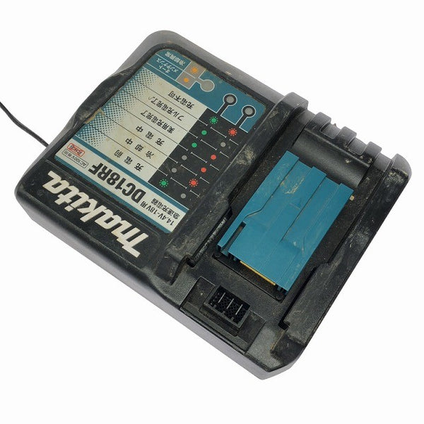 ☆中古品☆makita マキタ 14.4V/18V 純正 急速充電器 DC18RF リチウムイオンバッテリー用 リチウムイオン電池用135216 - 3