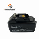 ☆中古美品☆ makita マキタ 18V 6.0Ah 純正リチウムイオンバッテリー BL1860B 急速 残量 蓄電 LITHIUM-ION 雪/飛行機 - 1