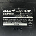 ☆中古品☆makita マキタ 14.4V/18V用 純正 急速充電器 DC18RF リチウムイオンバッテリー用 リチウムイオン電池用125718 - 9