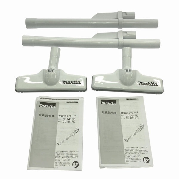 ☆未使用品2点セット☆makita マキタ 18V 充電式クリーナ CL181FDZW 本体のみ コードレス掃除機 内装 クリーナー 電動工具 - 10