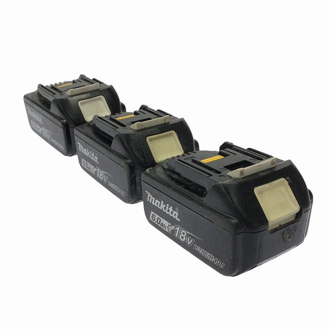 新品！未開封！マキタ充電バッテリー二個、丸のこ、Panasonicバッテリー マキタ（makita） 【カバー付】最新2個セット☆本物 □マキタ 18V6.0Ah