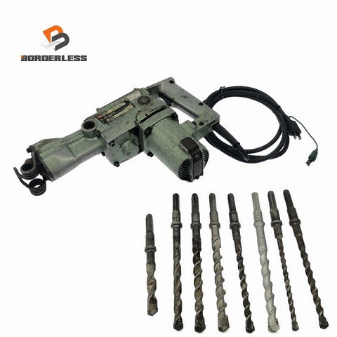 ☆中古品☆HITACHI 日立工機 100V ハンマドリル PR-25B ケース付 六角軸 ハンマードリル 電動ハンマー はつり機 ハツリ機 斫り機119748