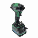 ☆未使用品☆HiKOKI ハイコーキ 36V コードレスインパクトドライバ WH36DD(XPLSZ) バッテリー1個(BSL36A18BX) 充電器 ケース付127949 - 5