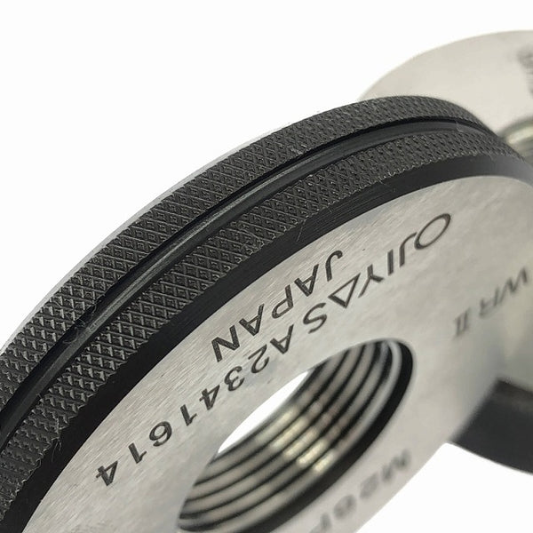 ☆美品☆OJIYAS オジヤ精機 ねじリングゲージ M26 P1.5 GR2 WR2 ネジゲージ 基準器 検査114360 - 8