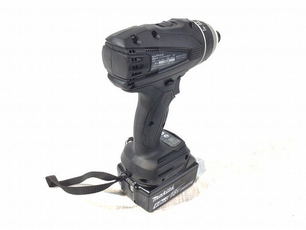 ☆未使用品☆makita マキタ 18V 4モードインパクトドライバー TP141DRGXB 黒 バッテリ2個(18V6.0Ah) 充電器 ケース付130627 - 6