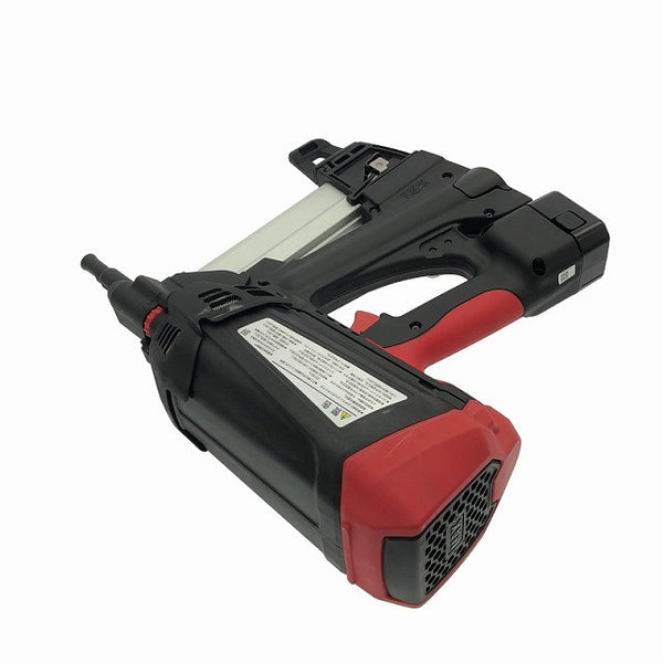 ☆極美品☆ MAX マックス 6V 充電式ガスネイラ GS-738C2 バッテリー2個(1.5Ah)充電器+パーツ+ケース 鋲打/釘/ピン120929 - 7