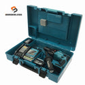 ☆比較的綺麗☆makita マキタ 14.4V 充電式ハンマドリル HR162D バッテリ2個(4.0Ah) 充電器 ケース付 ハンマードリル 穴あけ 斫り137145 - 1