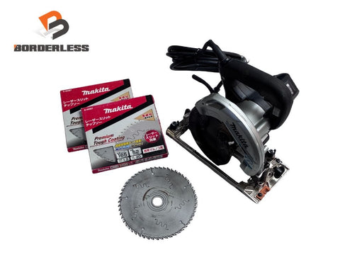 ☆比較的綺麗☆ makita マキタ 165mm電子マルノコ HS6302 刃付属 丸ノコ 丸鋸 木材加工 コード式 替え刃付き134745