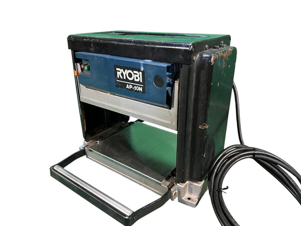 ☆中古品☆RYOBI リョービ 100V 自動カンナ AP-10N コード式 自動かんな 電動カンナ プレーナー 木材加工 切削 大工道具127278 - 2