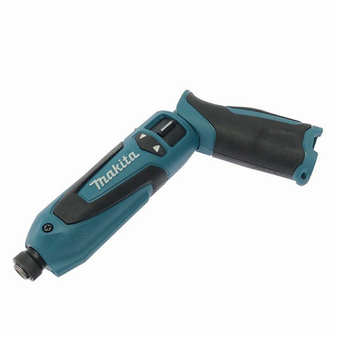 ☆中古美品☆makita マキタ 7.2V 充電式ペンインパクトドライバー TD021D 青 バッテリ2個(1.5Ah) 充電器 ライト付 コードレス133275 - 0