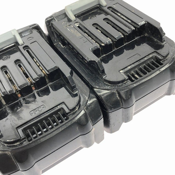 ☆中古品3点セット☆makita マキタ 40Vmax 2.5Ah 純正 リチウムイオンバッテリー2個 BL4025 急速充電器 DC40RA リチウムイオン電池134006 - 7