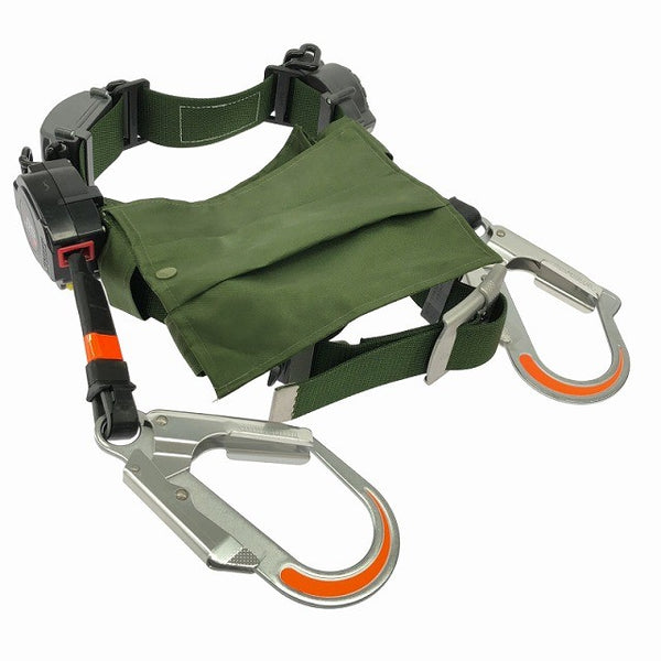 ☆比較的綺麗☆TITAN タイタン サンコー REELOCK S2 NEO 胴ベルト型安全帯 RICORO リコロ 小型巻取式安全帯 墜落防止137431 - 3