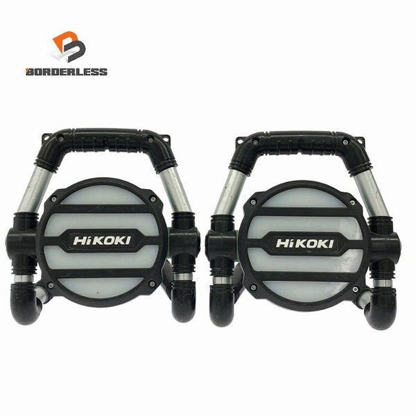 ☆中古品2点☆HiKOKI ハイコーキ 14.4V/18V コードレスワークライト UB18DGL 本体のみ 充電式 作業ライト 現場ライト 投光器134486 - 1