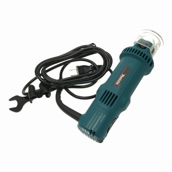 ☆未使用品☆makita マキタ 100V 防じんボードトリマー 3706BSK ルーター 穴あけ 面取り 溝切り 木材加工 コード式 電動工具135712 - 4