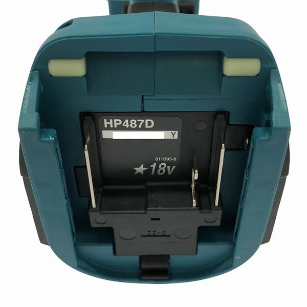 ☆美品☆makita マキタ 18V 充電式震動ドライバドリル HP487D 本体のみ 電動工具 穴あけ 日曜大工134148 - 10
