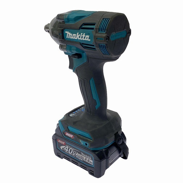 ☆中古品☆makita マキタ 40Vmax 充電式インパクトレンチ TW004GRDX バッテリ2個(2.5Ah) 充電器 ケース付 320N･m コードレス129051 - 7