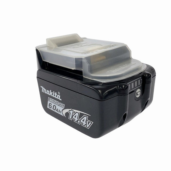 ☆未使用品☆makita マキタ 14.4V 6.0Ah 純正 リチウムイオンバッテリー BL1460B 残量表示付 リチウムイオン電池 蓄電池126922 - 5