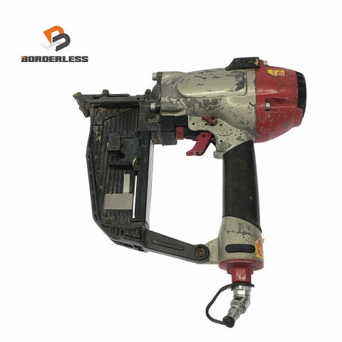☆中古品☆ MAX マックス 常圧エアフロアタッカー TA-557F/957T エアタッカー 大工 内装業リフォーム 釘/クギ122475