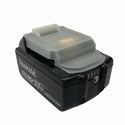 ☆中古品 充電回数9回☆☆makita マキタ 18V 5.0Ah 純正 リチウムイオンバッテリー BL1850B 残量表示付 リチウムイオン電池 蓄電池130956 - 4