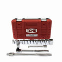 ☆極美品☆ TONE トネ ソケットレンチセット工具17点 4130MP - 3