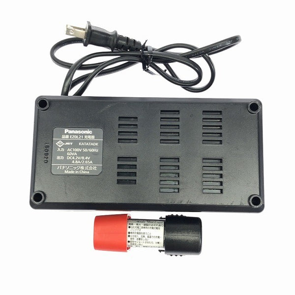 ☆中古品セット☆Panasonic パナソニック 充電スティックインパクトドライバ EZ7521 バッテリー2個+充電器+ケース+LEDライト EZ3720 - 9