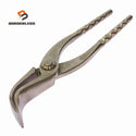 ☆中古品☆直徳 全長約255mm GL2 ツカミ つかみ 板金鋏 板金工具 ムーングリップ128778 - 1