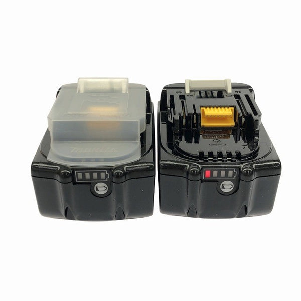 ☆未使用箱なし2個セット☆makita マキタ 18V 6.0Ah 純正 リチウムイオンバッテリー BL1860B 残量表示付 リチウムイオン電池129486 - 7