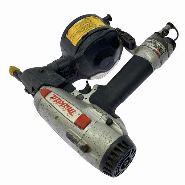 ☆中古品 2点セット☆ makita マキタ 50mm 常圧エア釘打機 AN514 50mm 仕上釘打機 AF502 コイルネイラ フィニッシュ128723 - 5