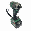 ☆美品☆HiKOKI ハイコーキ 18V コードレスインパクトドライバ WH18DDL2 2LXPK ( L ) バッテリー2個(BSL36A18) 充電器 ケース付116893 - 5