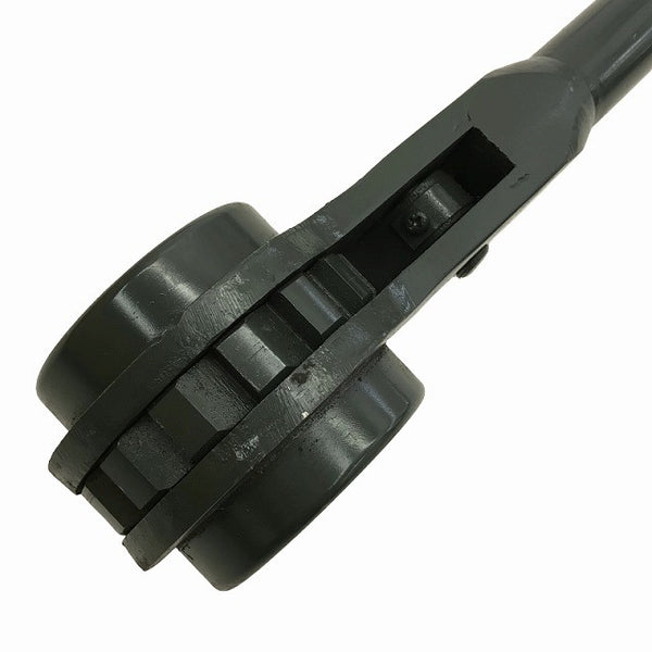 ☆比較的綺麗2本セット☆ASAHI 旭金属工業 旭の強力型片口ラチェットスパナ KS0050 ハンドツール136367 - 4