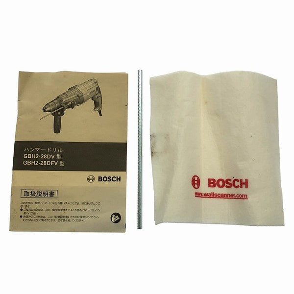 ☆比較的綺麗☆BOSCH ボッシュ 100V ハンマードリル GBH2-28DV ケース付 SDSプラス コード式 ハンマドリル 穴あけ 穿孔 116170 - 10
