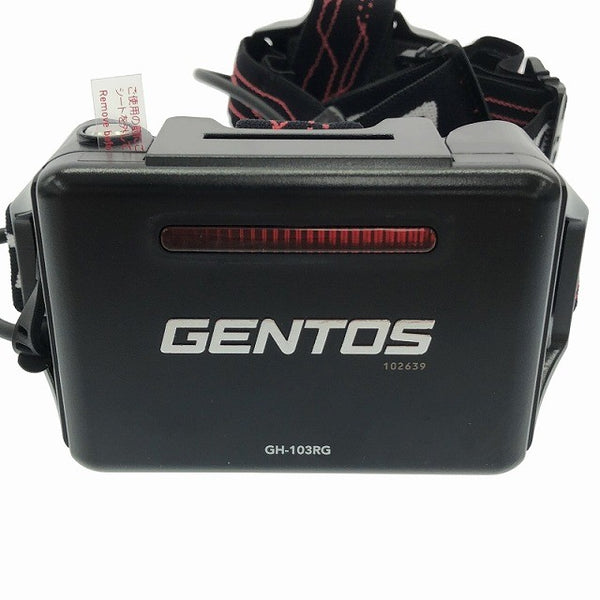 ☆未使用品☆GENTOS ジェントス ヘッドライト GH-103RG Gシリーズ 充電池/乾電池兼用 作業ライト 投光器 116094 - 7