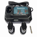 ☆比較的綺麗☆makita マキタ 7.2V 充電式ペンインパクトドライバー TD023DSHXO オリーブ バッテリ2個(1.5Ah) 充電器 ケース付132282 - 10
