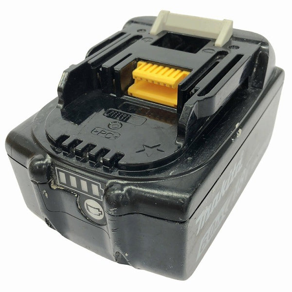 ☆中古品セット☆makita マキタ 18V 6.0Ah 純正 リチウムイオンバッテリー BL1860B 急速充電器 DC18RF リチウムイオン電池137960 - 4