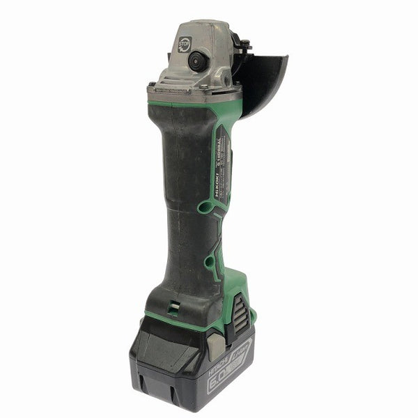 ☆中古品☆HiKOKI ハイコーキ 18V 100mm コードレスディスクグラインダー G18DBBAL バッテリ2個(6.0Ah) 充電器付 充電式131929 - 4