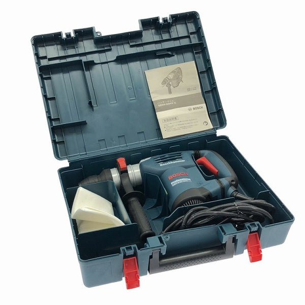 ☆美品☆BOSCH ボッシュ 100V GBH4-32DFR 付属品 ブルポイント(全長250mm) ケース付 ハツリ はつり機118777 - 2