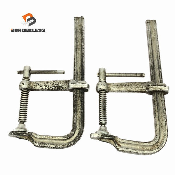 ☆比較的綺麗です☆LOBSTER ロブスター F型クランプ BH25-12×2個セット ハンドツール 手工具 固定 日曜大工134683 - 1