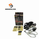 ☆未使用品☆藤井電工 ツヨロン 黒影ハーネス TH-504-2TR93SV-OT-DG-M-2R23-BX ツインランヤード付 フルハーネス 新規格適合 - 1