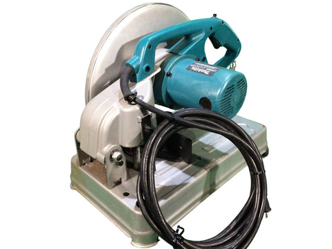 ☆比較的綺麗☆makita マキタ 100V 355mm 14型切断機 2414NB 高速カッター 高速切断機 ライトカッター 砥石切断機133891 - 0