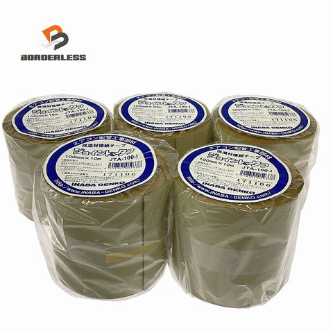 ☆未使用品 5点セット☆INABA 因幡電工 10ｍ 保温材接続ﾃｰﾌﾟ ｼﾞｮｲﾝﾄﾀﾌ  JTA-100-I エアコン122380