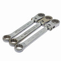 ☆中古品3本セット☆KTC 京都機械工具 首振りラチェットめがねレンチ MRF-14 14mm フレックス ラチェットメガネレンチ ハンドツール131416 - 4