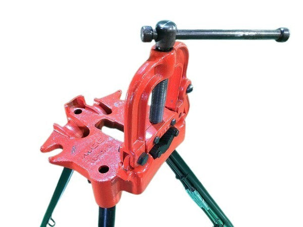 ☆比較的綺麗☆MCC 脚付 パイプバイス VL-NO.0 三脚バイス バイススタンド112636 - 4
