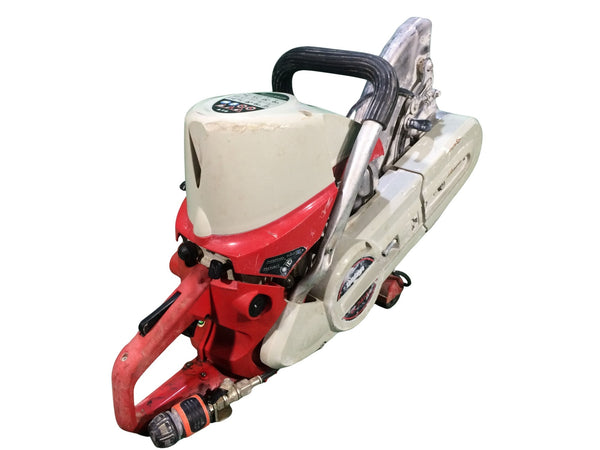 ☆中古品☆shindaiwa 新ダイワ 360mm エンジンカッター EC7414S 本体+ブレード 混合燃料 コンクリートカッター やまびこ136888 - 4