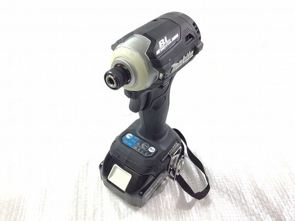 ☆未使用品☆ makita マキタ 18V 充電式インパクトドライバ TD171DRGXB バッテリ2個(18V 6.0Ah)ケース付き 電動工具 締め付け114526 - 4