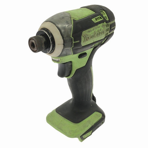 ☆中古品☆makita マキタ 18V 充電式インパクトドライバ TD149D ライム 本体のみ コードレス バッテリー式137559 - 0