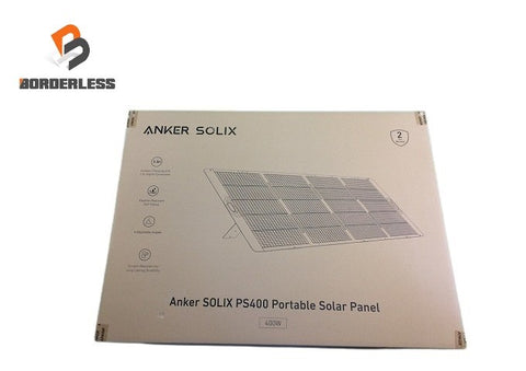 ☆未使用品保管品☆Anker アンカー  Solix PS400 Portable Solar Panel A24370A1 ソーラーパネル114152
