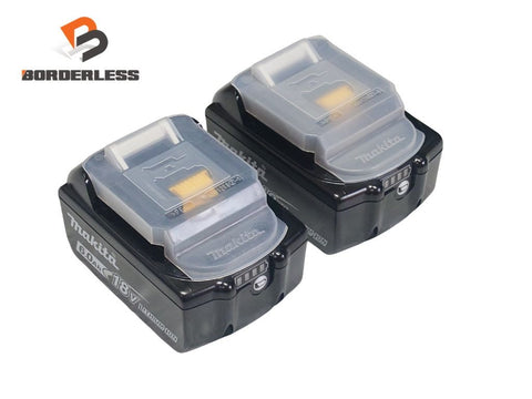 ☆未使用セットバラシ品☆makita マキタ 18V 純正リチウムイオンバッテリー BL1860B 2個セット132747