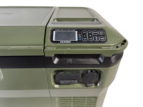 ☆美品☆HIKOKI ハイコーキ 14.4V/18V コードレス冷温庫 UL18DBA シガーソケット ACアダプタ付 充電式保冷温庫 アウトドア136998 - 7