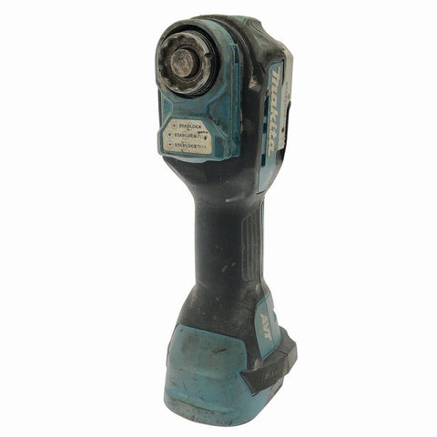 ☆中古品☆makita マキタ 18V 充電式マルチツール TM52D 本体のみ コードレス カットソー マルチパワーツール 切断 電動工具130800 - 0