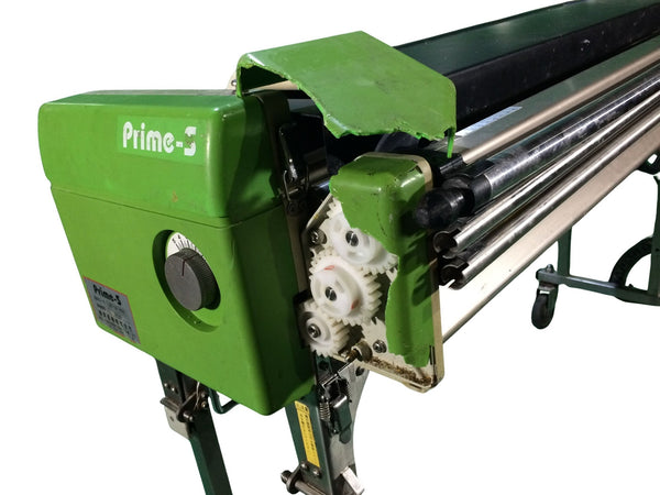 ☆中古品 コメント必読☆ KYOKUTO 極東産機 100V 自動糊付け機 Prime-S 本体+スリッター+パーツ クロス 壁紙131010 - 7